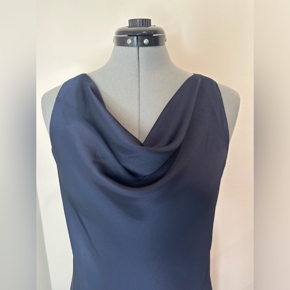 Hatch The Harlow Women's Navy Blue Sleeveless Maternity Evening Dress Size 2 - Picture 5 of 12